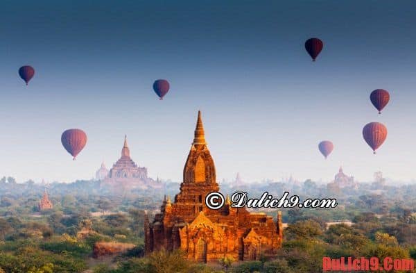Kinh nghiệm du lịch Bagan, Myanmar: Địa điểm du lịch hấp dẫn ở Bagan, Myanmar