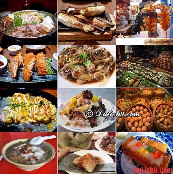 Những món ăn nhất định phải thưởng thức khi du lịch Cao Hùng