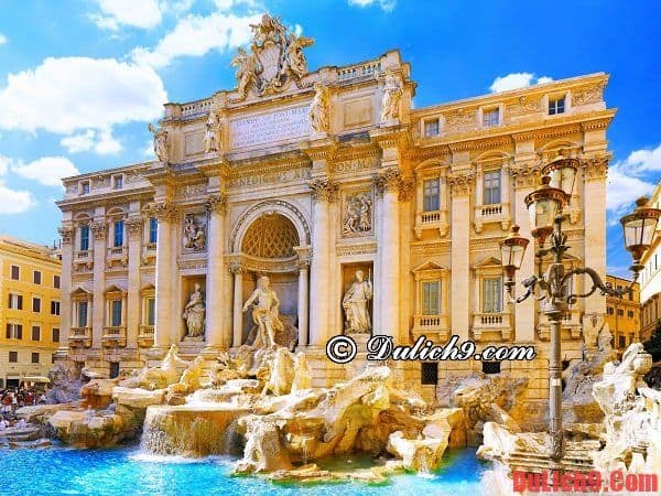 Đài phun nước Trevi - Địa danh tham quan tráng lệ, nổi tiếng và ý nghĩa không nên bỏ qua khi du lịch Rome, Italia