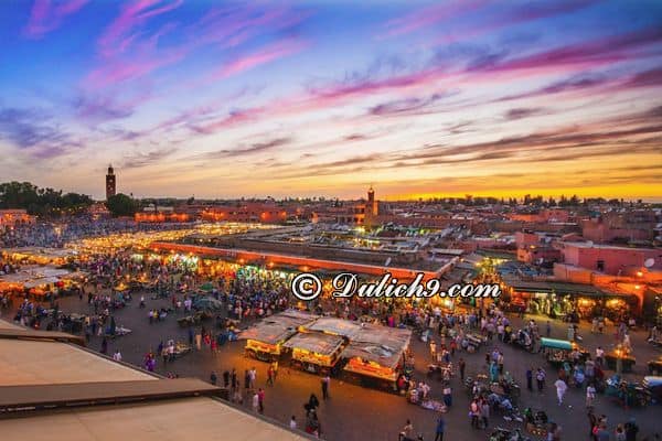 Đi đâu, chơi gì khi du lịch Marrakech? Món ăn ngon, đặc sản nổi tiếng ở Marrakech