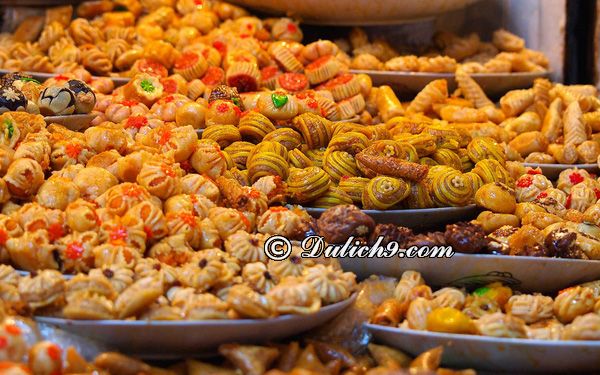 Kinh nghiệm ăn uống khi du lịch Marrakech: Nên ăn gì ngon khi du lịch Marrakech? Đặc sản, món ngon Marrakech nên thưởng thức