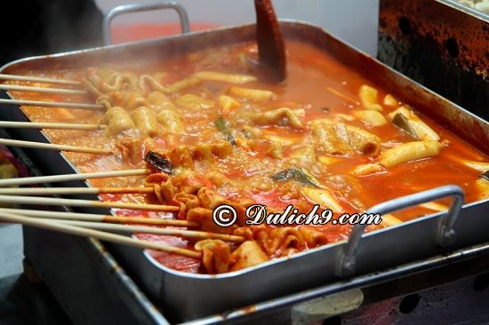 Món ăn đường phố nổi tiếng ở Seoul hấp dẫn du khách: Đặc sản đường phố Seoul
