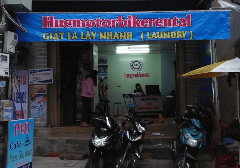 Địa chỉ thuê xe máy Huế, Hue Motorbike Rental
