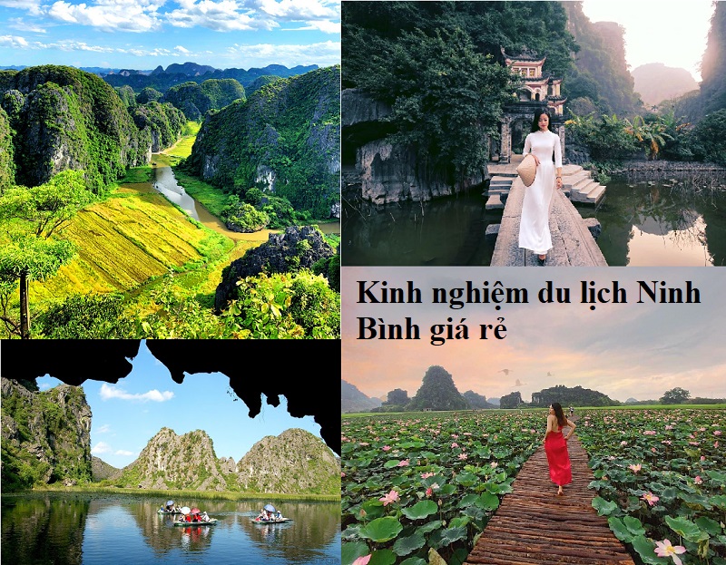 Kinh nghiệm du lịch Ninh Bình giá rẻ nhất. Địa điểm du lịch đẹp ở Ninh Bình. Tam Cốc - Bích Động
