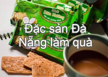 Đặc sản làm quà Đà Nẵng. Bánh dừa nướng. Đi Đà Nẵng mua gì làm quà?