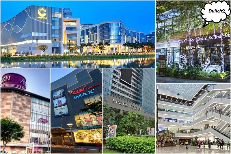 Những trung tâm thương mại nổi tiếng ở Sài Gòn. Địa điểm du lịch Sài Gòn đẹp, nổi tiếng