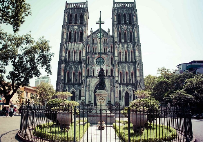 Địa điểm du lịch ở Hà Nội, nhà thờ lớn Hà Nội