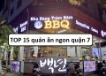 Địa chỉ quán ăn ngon quận 7 giá bình dân nổi tiếng. Nhà hàng Trăm Năm BBQ