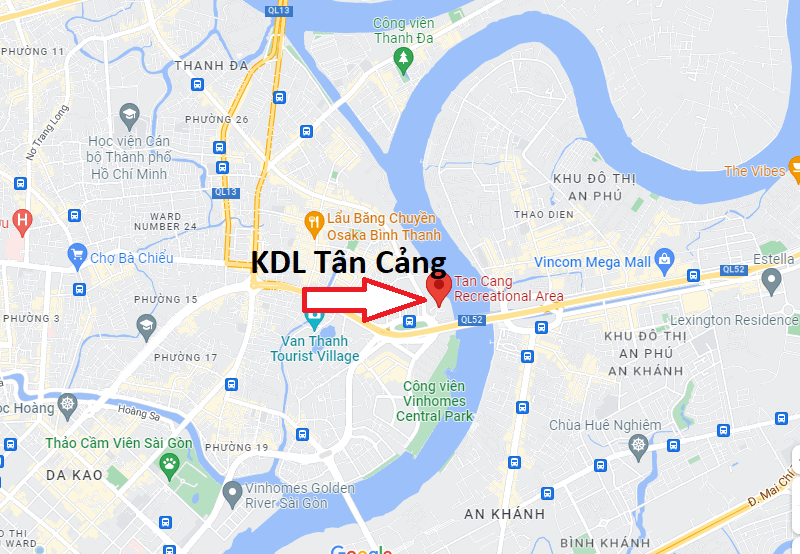 Review khu du lịch Tân Cảng Sài Gòn ở đâu, vị trí cụ thể?
