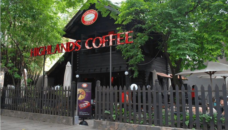 Quán cafe đẹp quận 1. Highlands Coffee