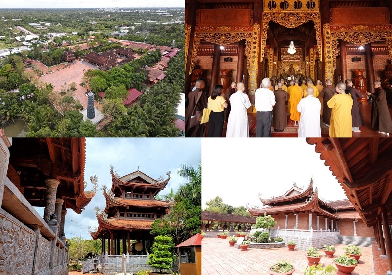 Du lịch Cần Thơ nên đi đâu? Địa điểm du lịch nổi tiếng Cần Thơ. Thiền viện Trúc Lâm Phương Nam