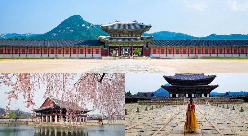 Kinh nghiệm du lịch Seoul tự túc, giá rẻ. Nên đi đâu chơi, tham quan ở Seoul? Cung điện Gyeongbokgung