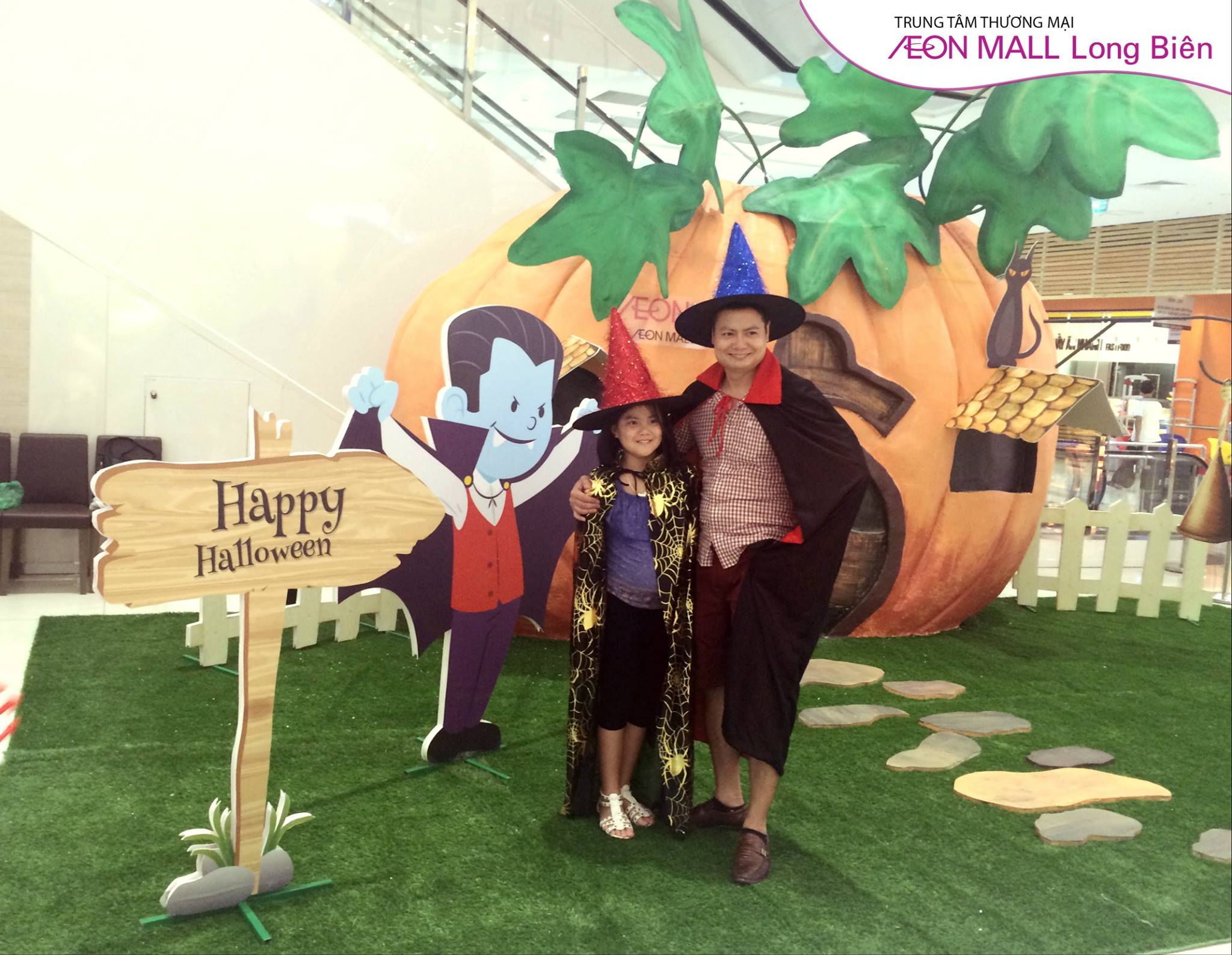 Địa điểm đi chơi Halloween ở Hà Nội. TTTM Aeon Mall