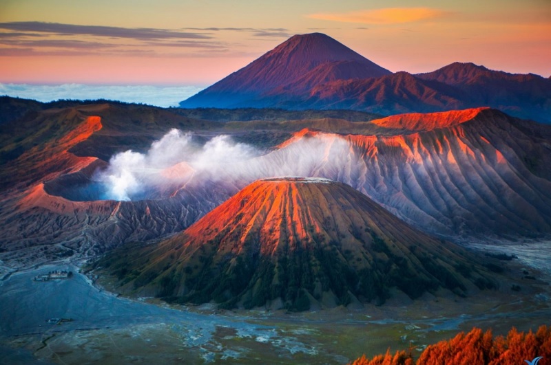 Địa điểm du lịch Indonesia. Núi lửa Bromo