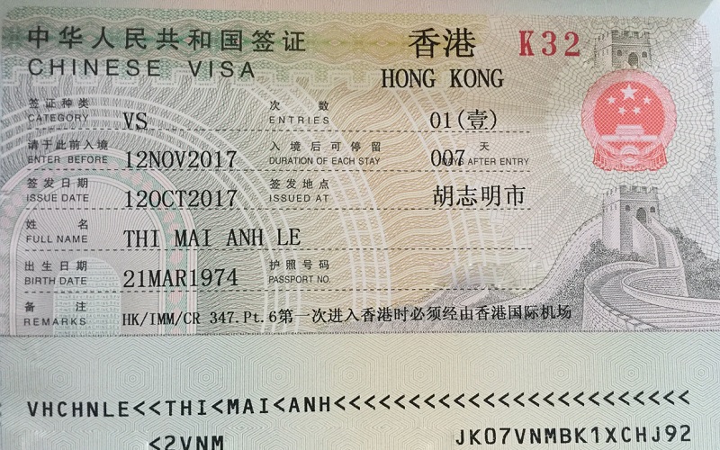 Kinh nghiệm xin visa du lịch Hong Kong: Thủ tục, địa điểm, lệ phí