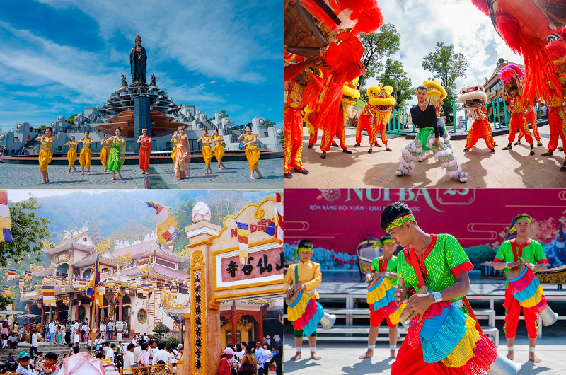 Những lễ hội truyền thống ở Nam Bộ nổi tiếng nhất kèm thời gian, địa điểm. Núi Bà Đen