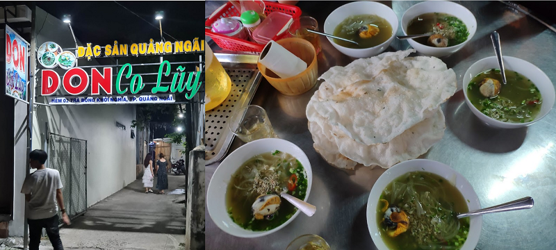 TOP nhà hàng, quán ăn ngon ở Quảng Ngãi giá rẻ, nổi tiếng, đông khách. don Cổ Lũy