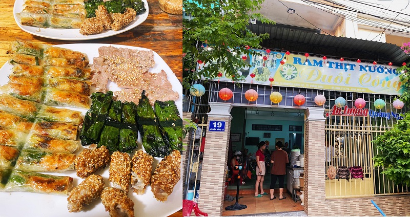 TOP nhà hàng, quán ăn ngon ở Quảng Ngãi giá rẻ, nổi tiếng đông khách. Ram thịt nướng đuôi công