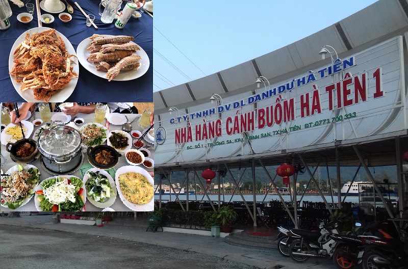 TOP quán ăn ngon ở Hà Tiên Kiên Giang nổi tiếng nhất. Địa điểm ăn uống ở Hà Tiên đông khách. Cánh Buồm