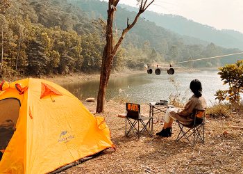 Gần Hà Nội có địa điểm cắm trại nào?