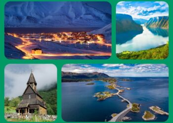 Địa điểm du lịch Na Uy. Địa điểm tham quan nổi tiếng Na Uy