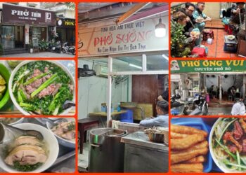 Quán phở ở Hà Nội. Quán phở ngon Hà Nội