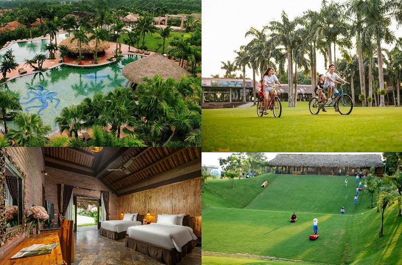 Resort nghỉ dưỡng dịp 2/9 lý tưởng nhất gần Hà Nội. Asean Resort