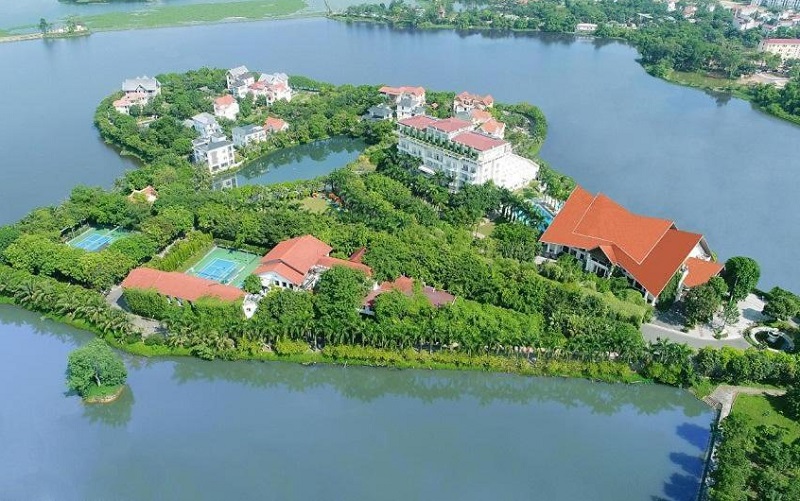 Resort nghỉ dưỡng dịp 2/9 lý tưởng nhất gần Hà Nội. Sông Hồng Resort
