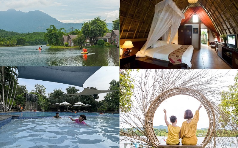Resort nghỉ dưỡng dịp 2/9 lý tưởng nhất gần Hà Nội. Tản Đà Resort