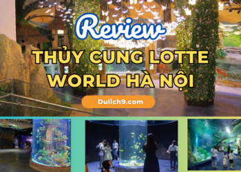 Review Thủy cung Lotte World Hà Nội có gì, hình ảnh