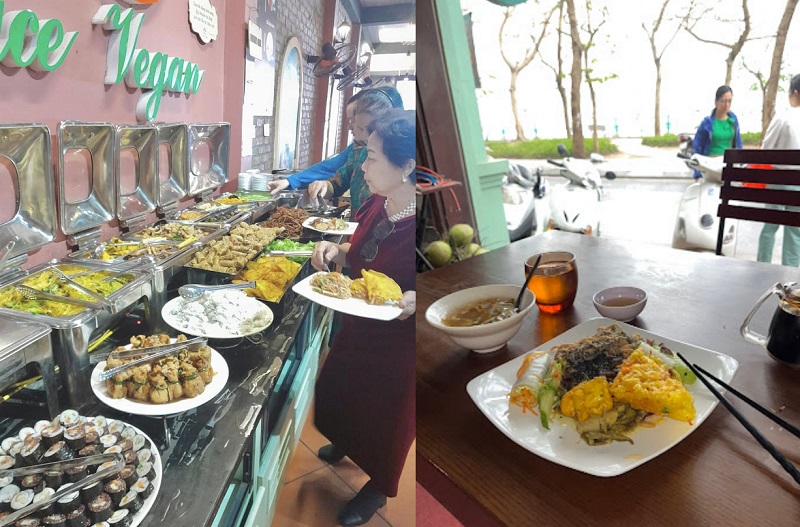 TOP nhà hàng, quán ăn chay ngon ở Hà Nội nổi tiếng, giá rẻ, đông khách. Peace Vegan