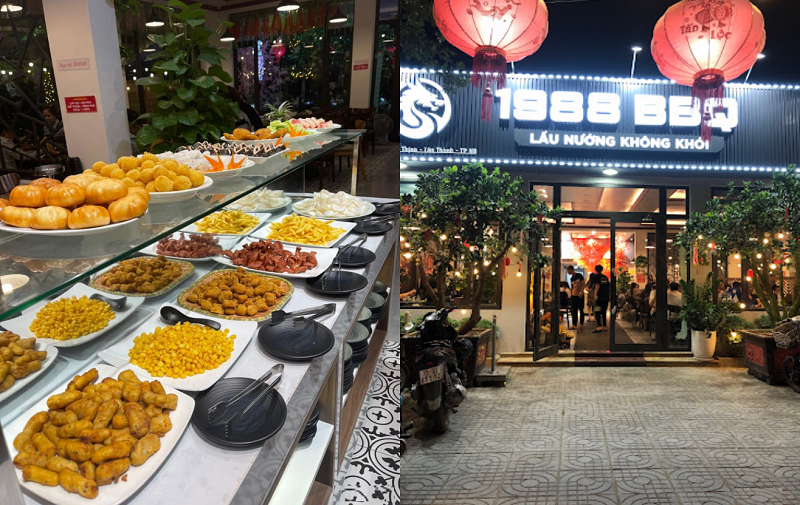 TOP nhà hàng, quán ăn buffet ngon nhất ở Ninh Bình. 1988 BBQ 