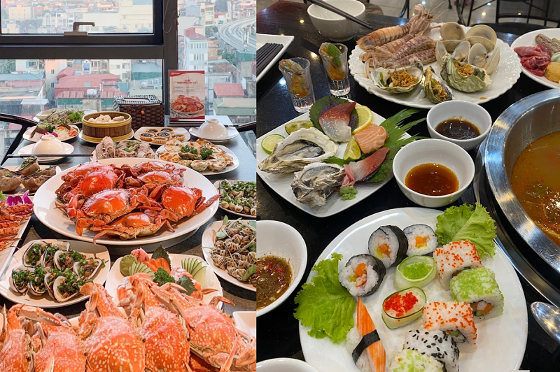 TOP nhà hàng, quán ăn buffet ngon nhất ở Ninh Bình. Sea City Buffet