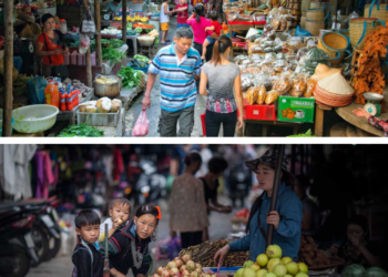 Khu chợ nổi tiếng nhất ở Sapa. Chợ Trung Tâm Sapa