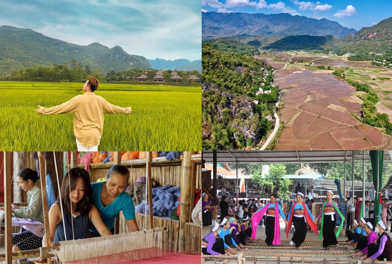 Địa điểm du lịch Mai Châu. Địa điểm nổi tiếng ở Mai Châu.