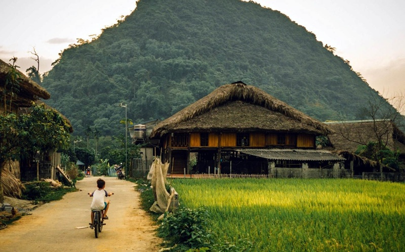 Bản làng ở Hà Giang. Bản làng nổi tiếng Hà Giang