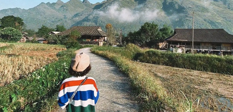 Bản làng ở Hà Giang. Du lịch hà Giang nên đi chơi bản làng nào