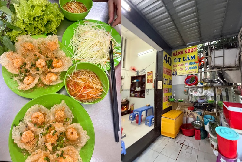 Quán bánh khọt ở Vũng Tàu. Quán bánh khọt nổi tiếng Vũng Tàu