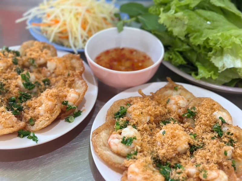 Quán bánh khọt ở Vũng Tàu. Quán bánh khọt nổi tiếng Vũng Tàu