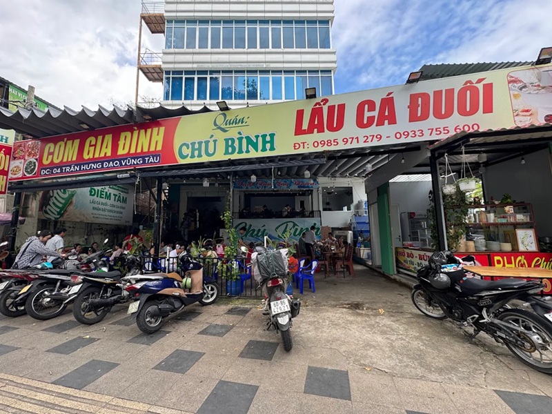 Quán cá đuối ở Vũng Tàu. Quán cá đuổi nổi tiếng ở Vũng Tàu