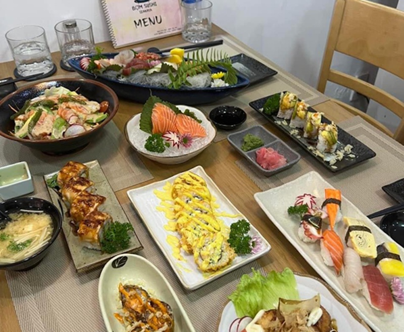 Quán sushi ở Sài Gòn. Quán sushi nổi tiếng ở Sài Gòn
