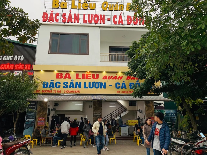 Quán lươn ở Cửa Lò. Quán lươn ngon rẻ ở Cửa Lò