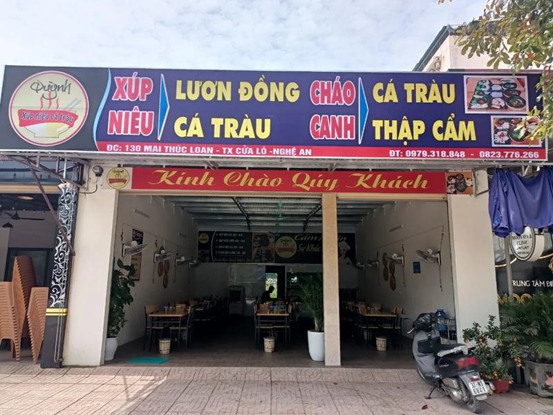Quán lươn ở Cửa Lò. Quán lươn ngon rẻ ở Cửa Lò