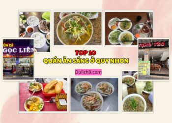 Quán ăn bình dân ở Quy Nhơn. Quán ăn sáng ở Quy Nhơn