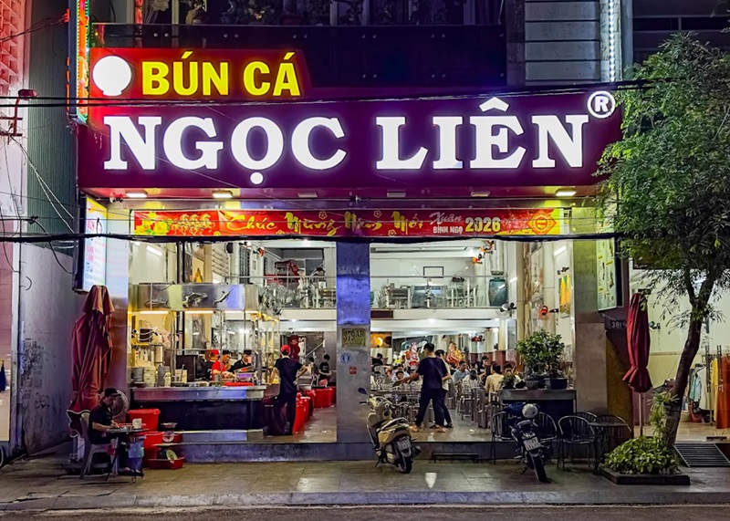 Quán ăn sáng ở QUy Nhơn. Quán ăn sáng nơi tiếng Quy Nhơn
