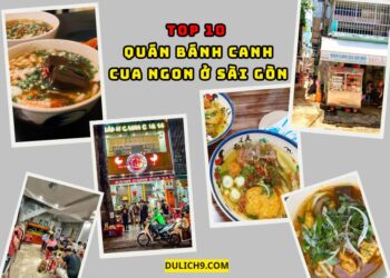 Quán bánh canh cua ở Sài Gòn. Quán bánh canh của nổi tiếng Sài Gòn
