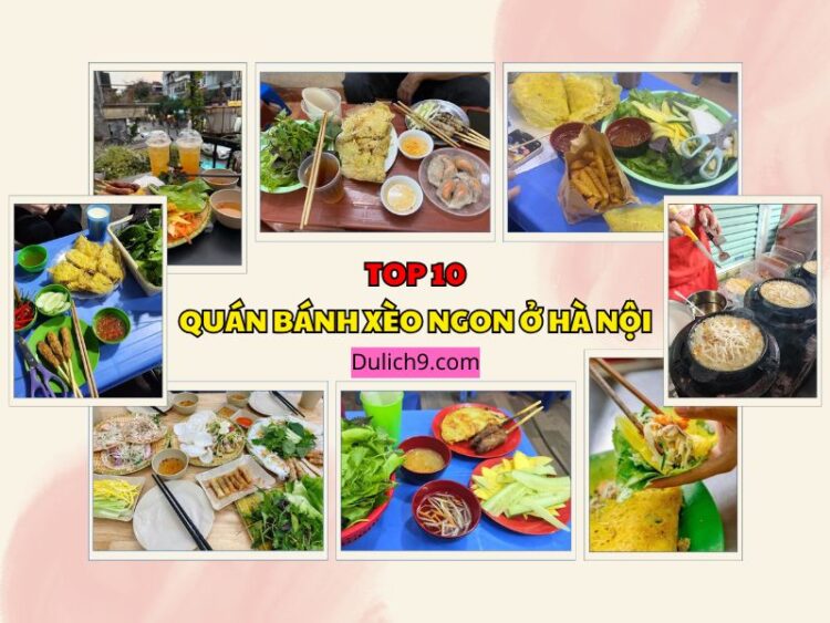 Quán bánh xèo ở Hà Nội. Quán bánh xèo ngon rẻ ở Hà Nội