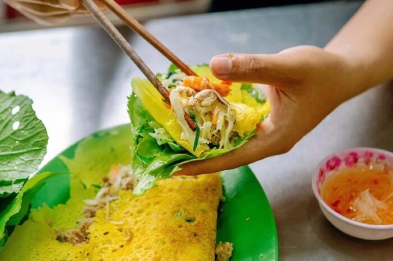 Quán bánh xèo ở Hà Nội. Quán bánh xèo ngon rẻ tại Hà Nội