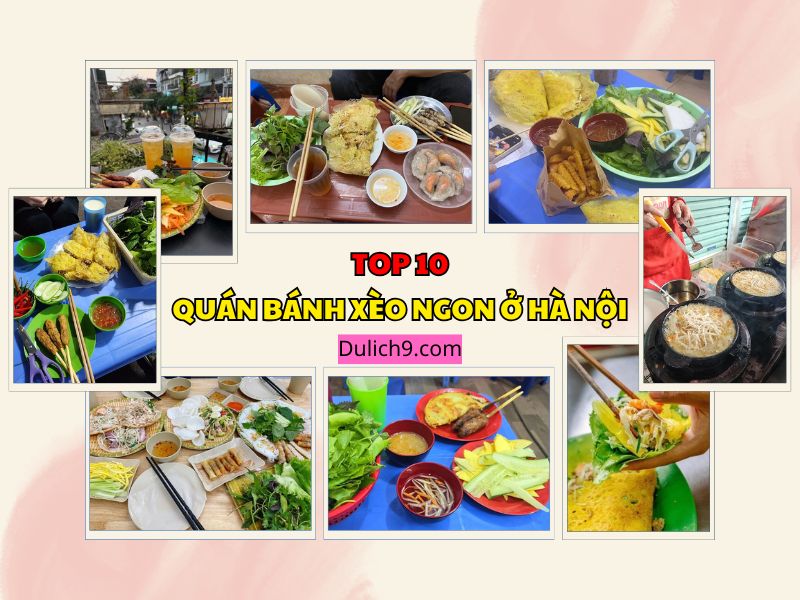 Quán bánh xèo ở Hà Nội. Quán bánh xèo ngon rẻ ở Hà Nội
