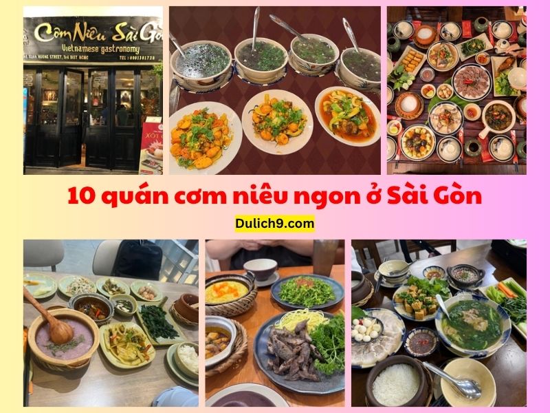 Quán cơm niêu ở Sài Gòn. Địa chỉ những quán cơm niêu ở Sài Gòn